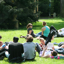 Relax and learn on campus