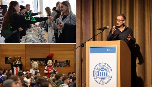 Eindrücke von der Erstsemesterbegrüßung 
