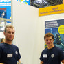 Messestandbetreuer am Stand der UW auf der BOOT 2015