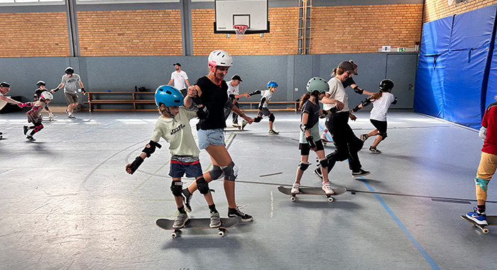 Skateboarding erfreut sich immer größerer Beliebtheit.