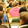 Volle Hörsäle auch im aktuellen Wintersemester.
