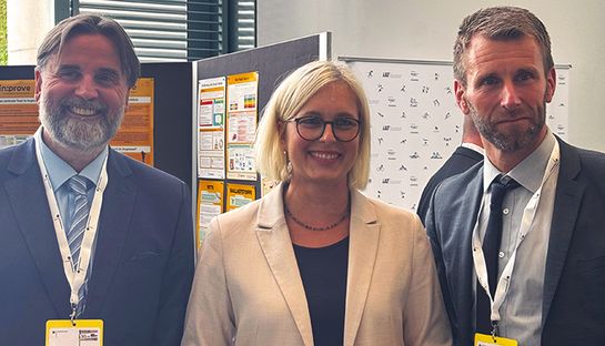 Markus Raab, Christiane Schenderlein und Karsten Krüger
