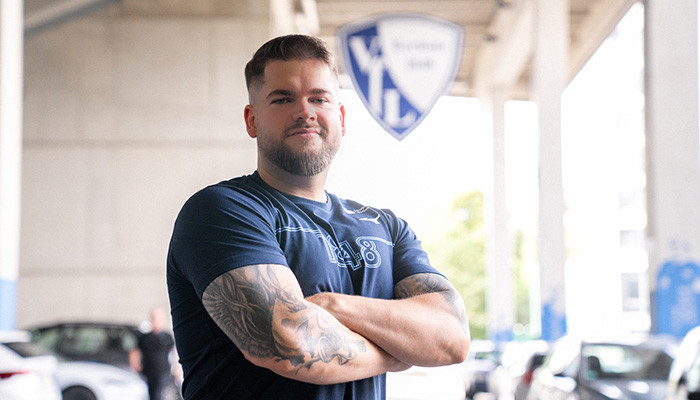 Foto des Athletiktrainers Ben Theuermann beim VfL Bochum. Foto: ©VfL Bochum 1848