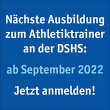 Ausbildung Athletiktrainer ab September 2022