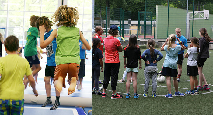 Sicherheit im Sportunterricht steht an erster Stelle.