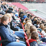 Erstsemester auf der Tribüne des RheinEnergieSTADIONS