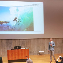 Steffen Willwacher hält Vortrag auf der ISBS-Konferenz