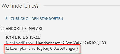 Bildausschnitt Anzahl Bestellungen