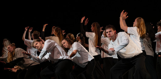 Tanzauftritt der Studierenden