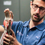 Praktische Lehrveranstaltung des M.Sc. Sportphysiotherapie mit Darstellung der Physiotherapeutischen Behandlung des Handgelenks