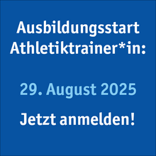 Nächster Durchgang DSHS Athletiktrainer*in startet am 29. August 2025