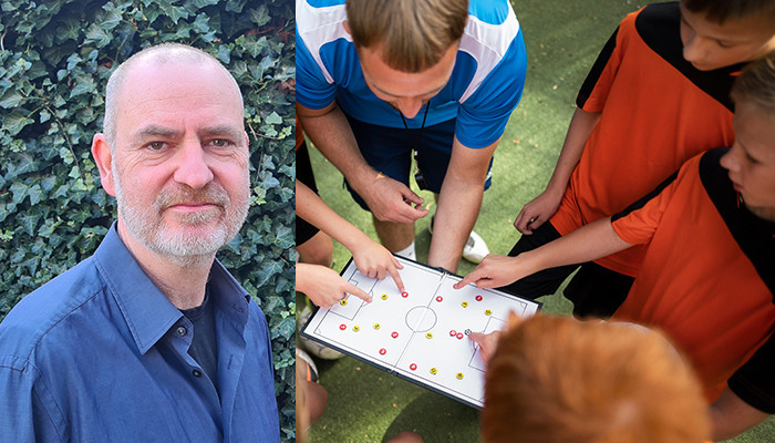 Der Referent Professor Doktor Michael Segets der Weiterbildung "Philosophieren im Sportunterricht".
