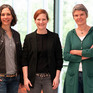 Das Team der Gleichstellung stellt sich vor (v.l.n.r.): Dr.'in Tina Foitschik, Dr.'in Bianca Biallas, Dr.'in Claudia Combrink