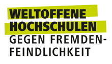 Logo Weltoffene Hochschulen gegen Fremdenfeindlichkeit