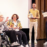 Tamar Dreifuss auf dem Podium