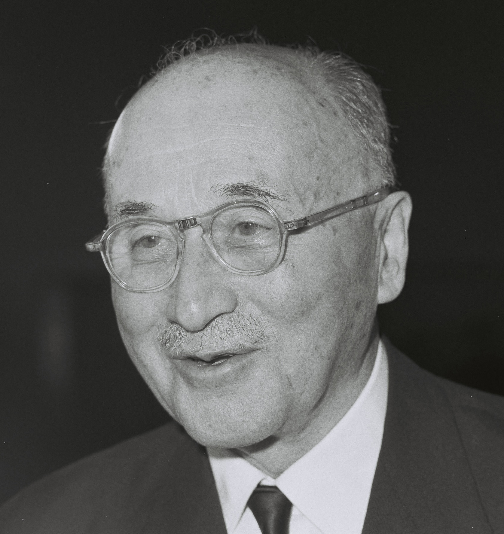 Jean Monnet sprechend
