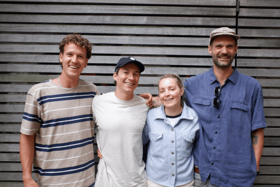 Gruppenfoto des Start-ups WakeboardCampus
