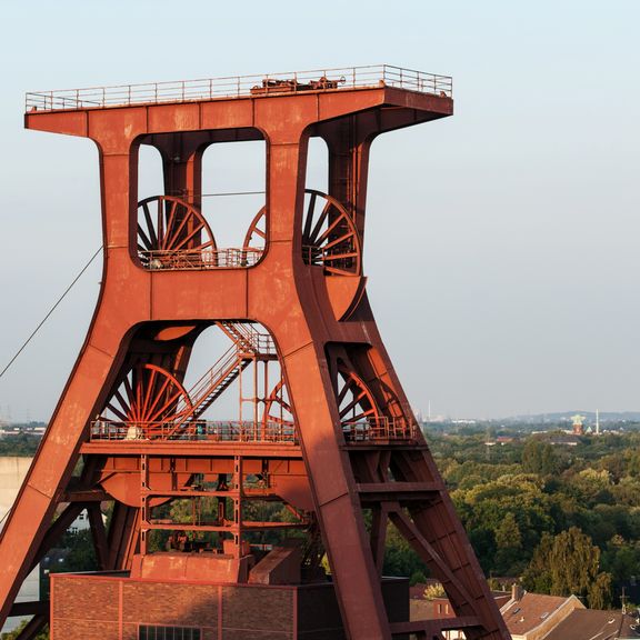 Förderturm im Ruhrgebiet
