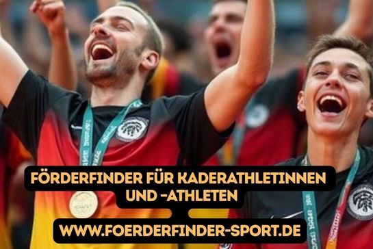 Jubelnde Athleten
