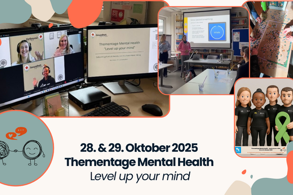 Rückblick Collage Thementage Mental Health 2025
