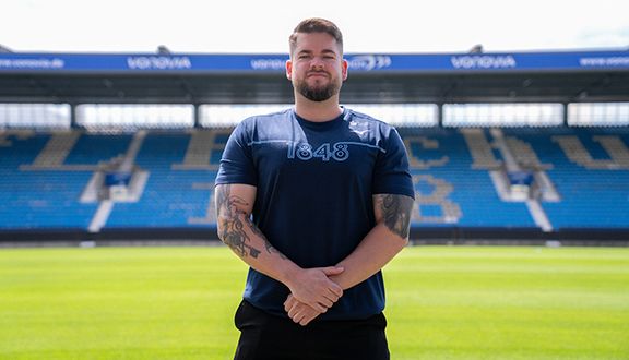 Foto des Athletiktrainers Ben Theuermann beim VfL Bochum. Foto: ©VfL Bochum 1848
