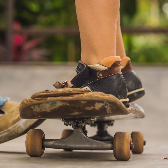 Skateboarding in der Schule
